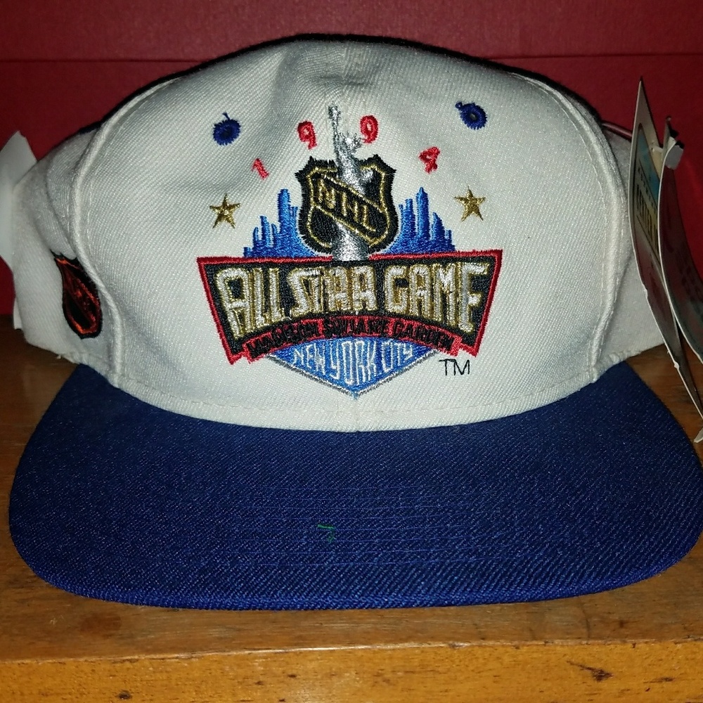 Vtg 1994 new york city nhl all star game hat